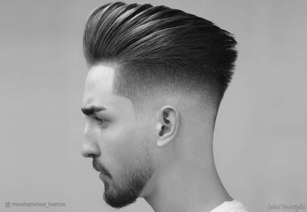 pompadour fade