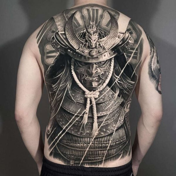 quỷ tattoo samurai kín lưng