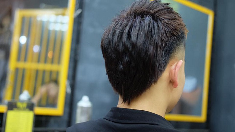 Mohican để gáy dài cực chất