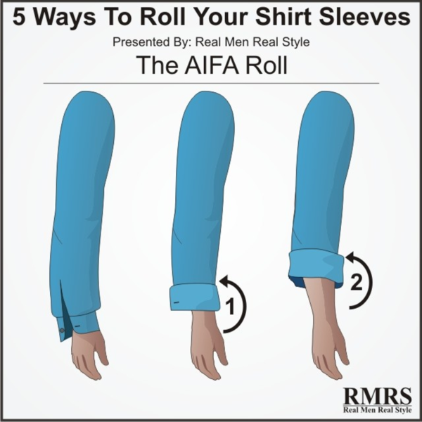 kiểu xắn aifa roll