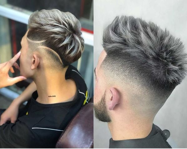 Kiểu tóc mohican gầy