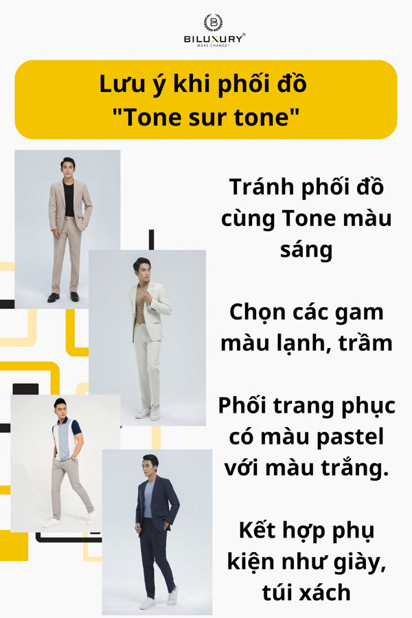 Lưu ý khi phối đồ 