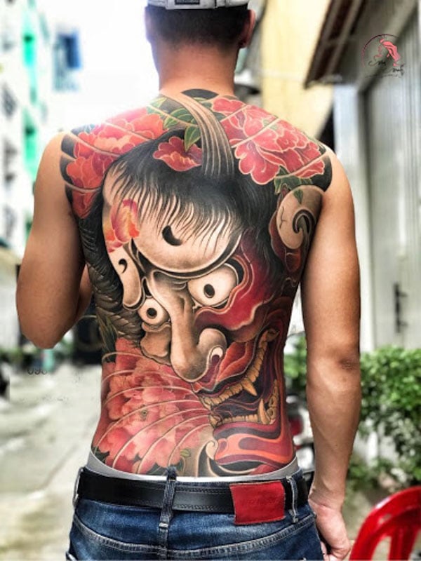Mặt quỷ tattoo nửa ngực giá  Hiệp tattoo Long Khánh  Facebook