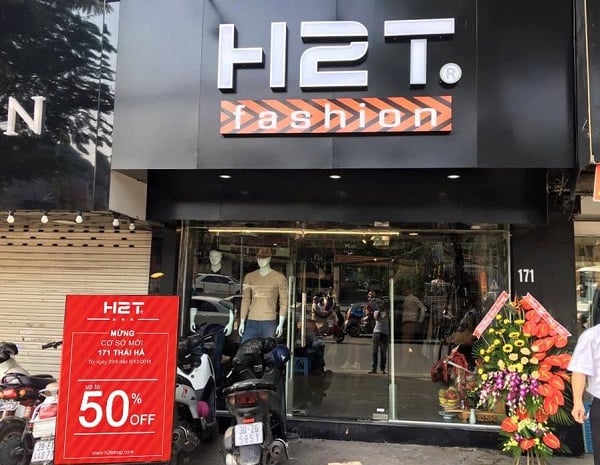 H2T Shop cũng là lựa chọn quen thuộc của các chàng trai Hà Nội