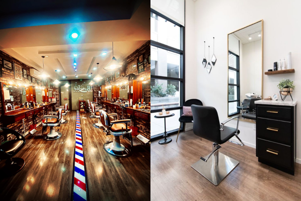 phân biệt barber shop vs salon