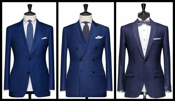 Phân loại suit theo kiểu dáng ve áo