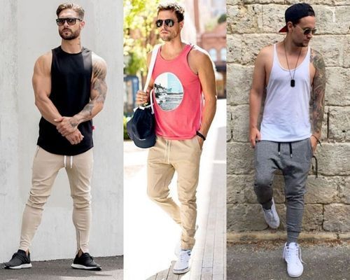 phối áo ba lỗ nam