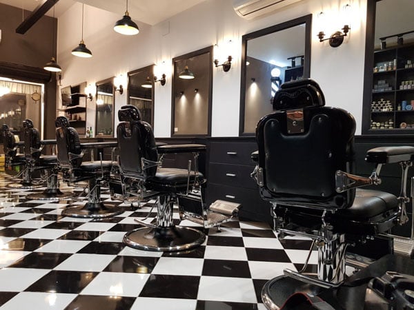 Cách bày biện của barber shop