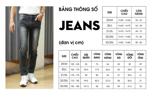 quần jeans nam