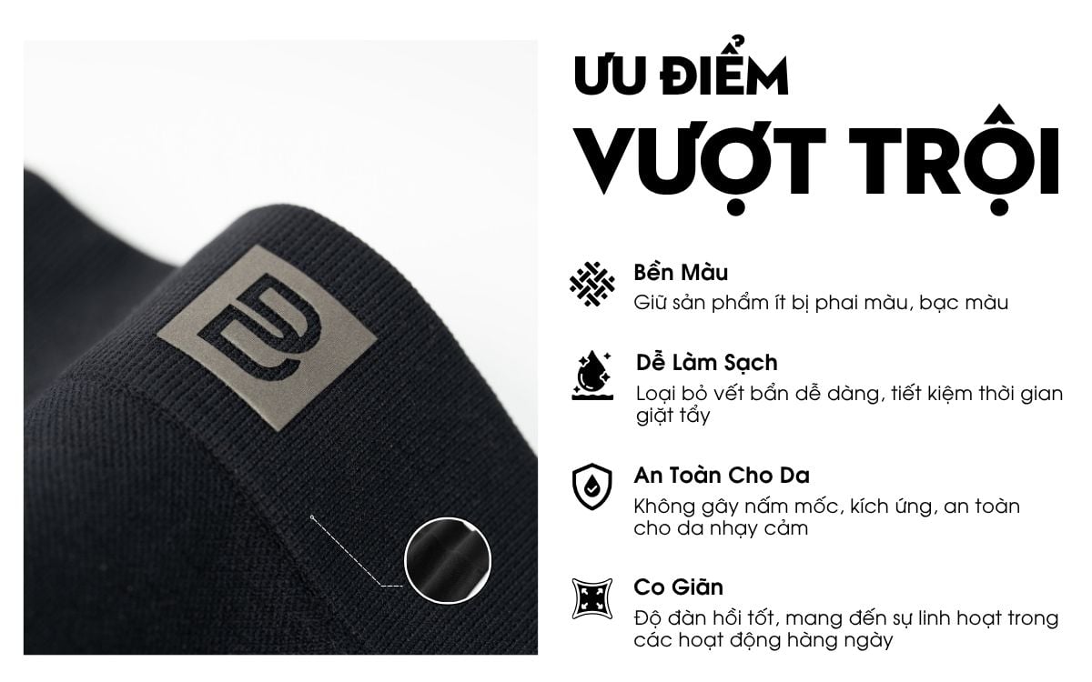 Quần Lót Boxer Nam Mềm Mịn, Kháng Khuẩn, Co Giãn 9SIDB510DEN