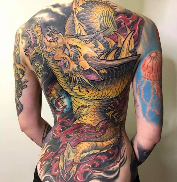 Tadashi Tattoo  TẠI SAO NÊN LỰA CHỌN HÌNH XĂM RỒNG Rồng là sinh vật huyền  thoại đứng đầu trong tứ đại linh vật linh thiêng được xem là biểu tượng của