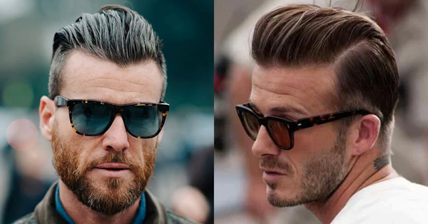 mẫu tóc Slick Back Pompadour