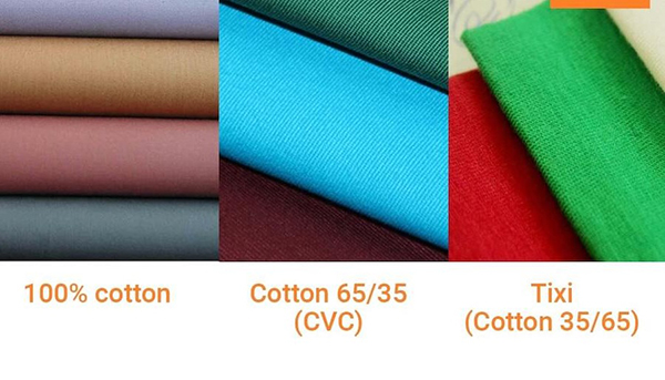 So sánh 3 loại vải cotton phổ biến