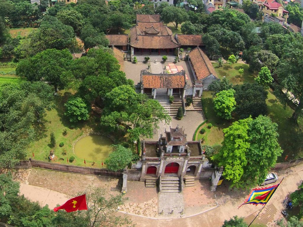 Thành Cổ Loa là toà thành cổ gắn liền với lịch sử dân tộc Việt Nam (Ảnh: Internet)