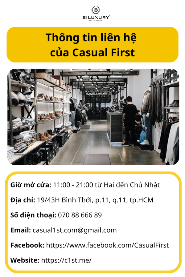 Thông tin liên hệ của Casual First