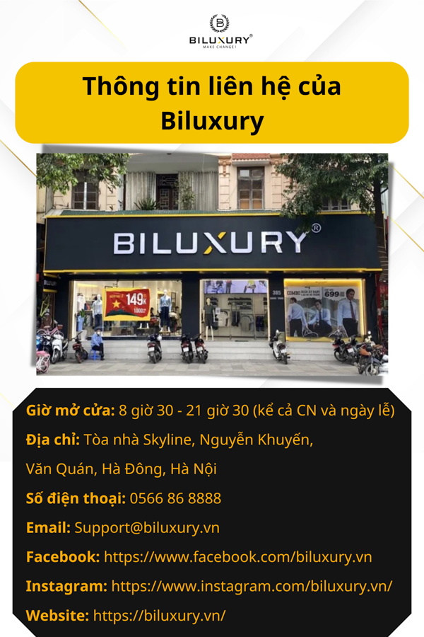Thông tin liên hệ của Biluxury