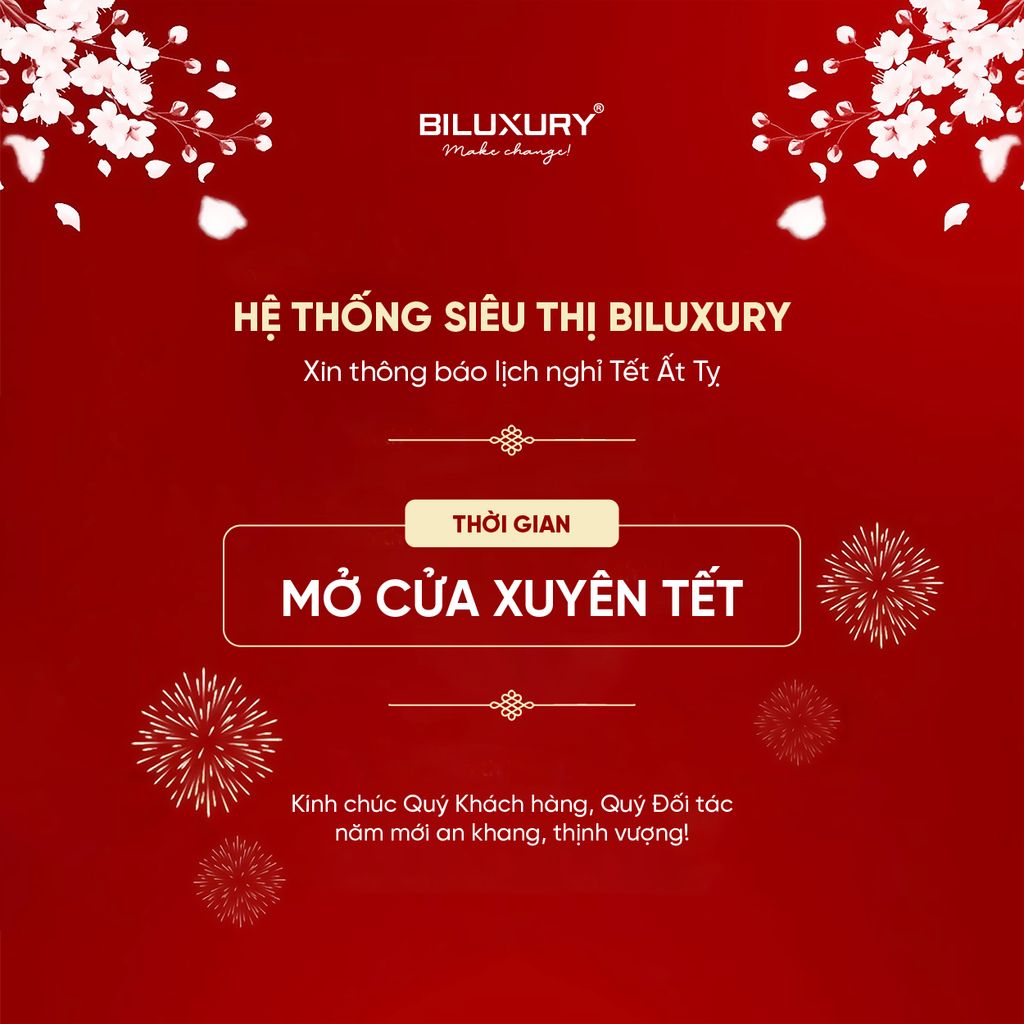 BILUXURY THÔNG BÁO LỊCH NGHỈ TẾT ẤT TỴ 2025