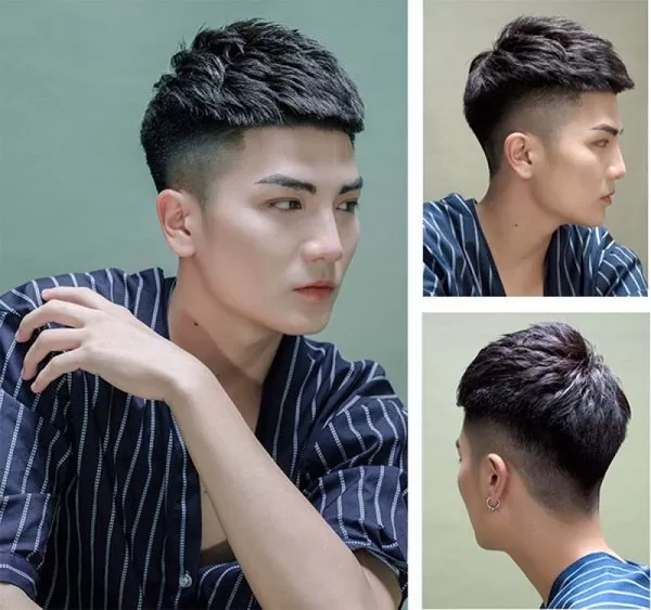 tóc ngắn nam mohican