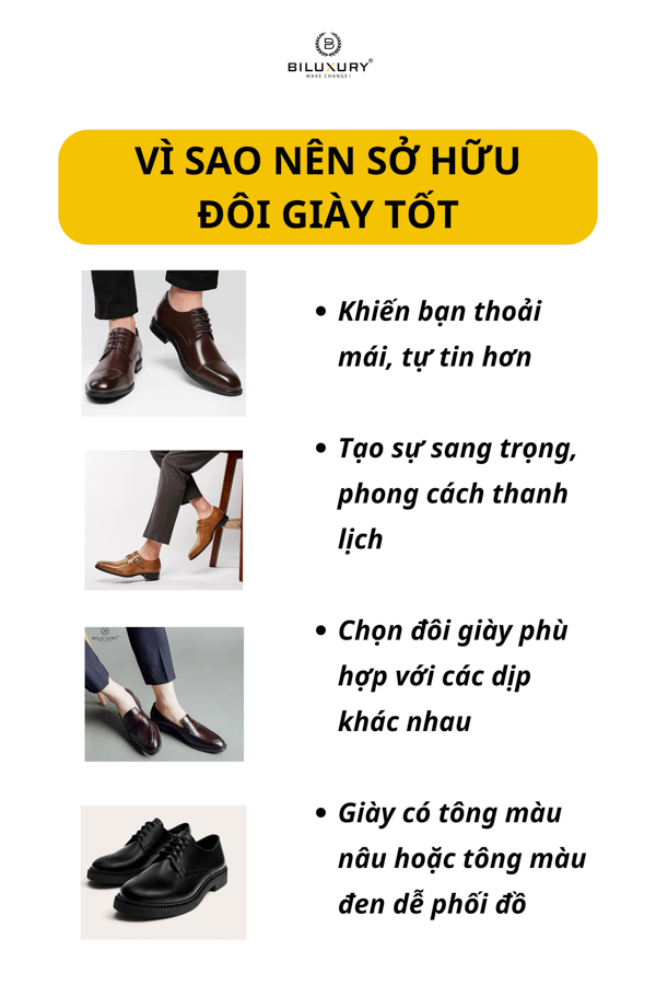 sở hữu đôi giày tốt