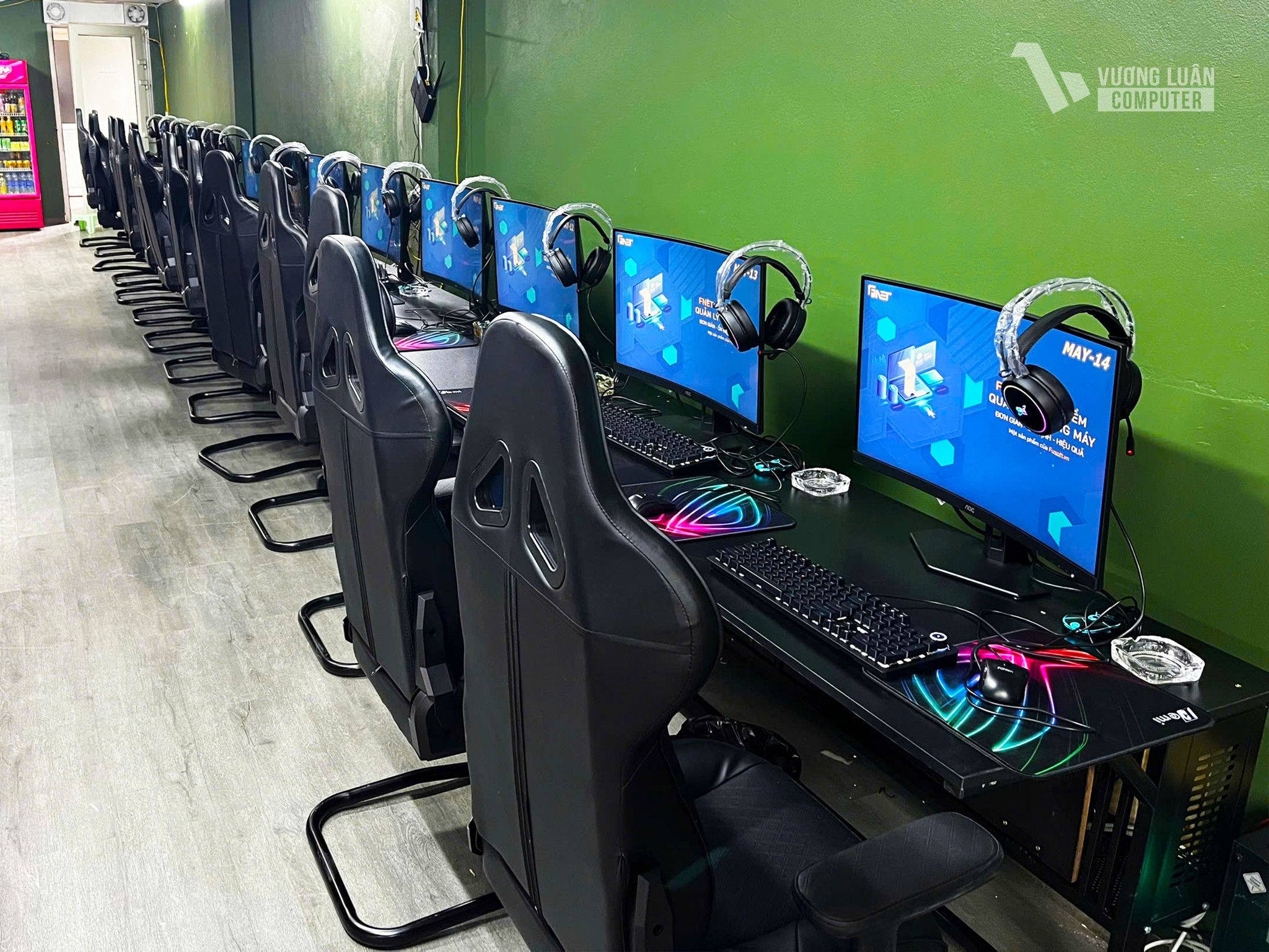 Lắp đặt phòng net 20 máy