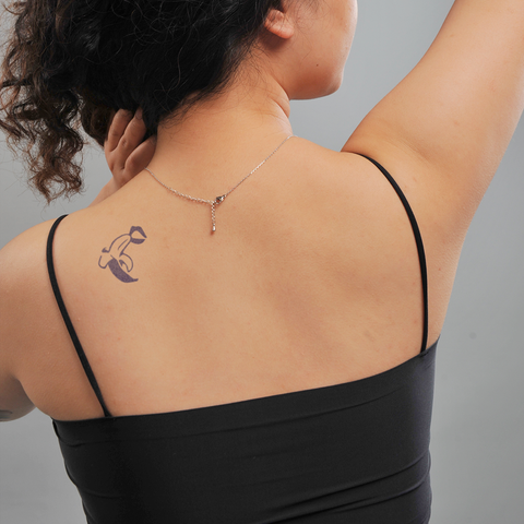 Hình xăm quyến rũ cho nữ ở lưng