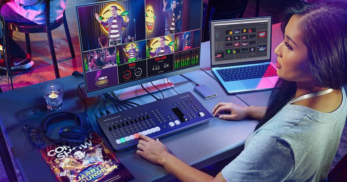 Blackmagic Design ra mắt ATEM Mini Extreme ISO G2 tại NAB 2025