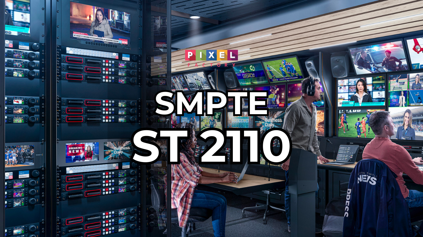 SMPTE ST 2110 LÀ GÌ? CÁCH THỨC HOẠT ĐỘNG CỦA SMPTE ST 2110?