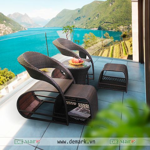 Bàn Ghế Giả Mây Sân Vườn - Lựa Chọn Hoàn Hảo Cho Ngoài Trời