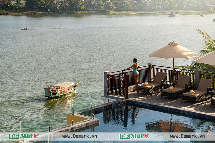 Nội Thất DeMark  cung cấp Ghế Hồ Bơi Giả Mây tại Little Riverside Hoi An