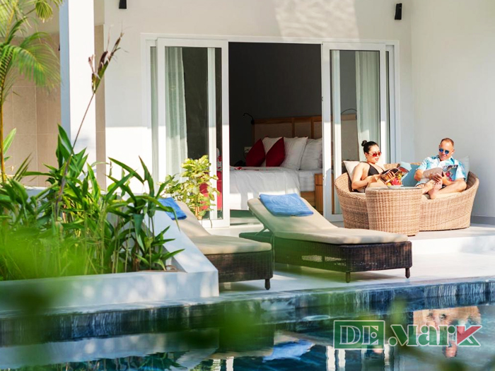 Demark cung cấp bàn ghế giả mây cho Mercury Phú Quốc Resort and Villas