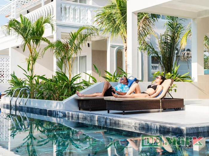 Demark cung cấp bàn ghế giả mây cho Mercury Phú Quốc Resort and Villas