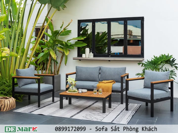 sofa sắt phòng khách