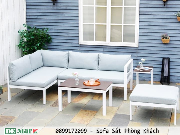 sofa sắt phòng khách