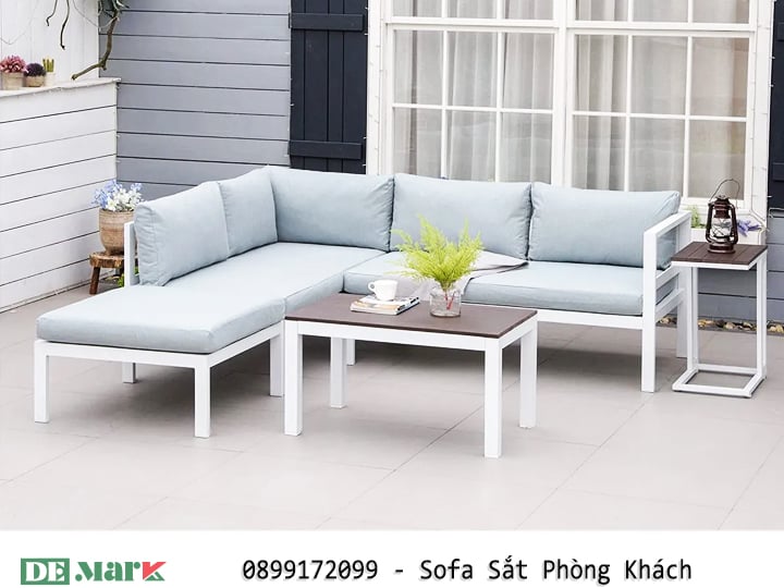 sofa sắt phòng khách