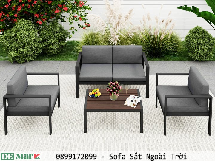 Sofa Sắt Ngoài Trời