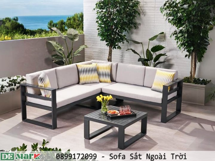 Sofa Sắt Ngoài Trời