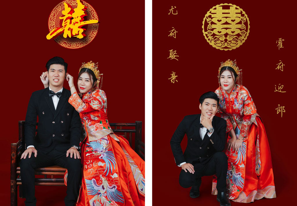 Áo cưới Trung Hoa có những màu nào ? - Hoài Giang shop