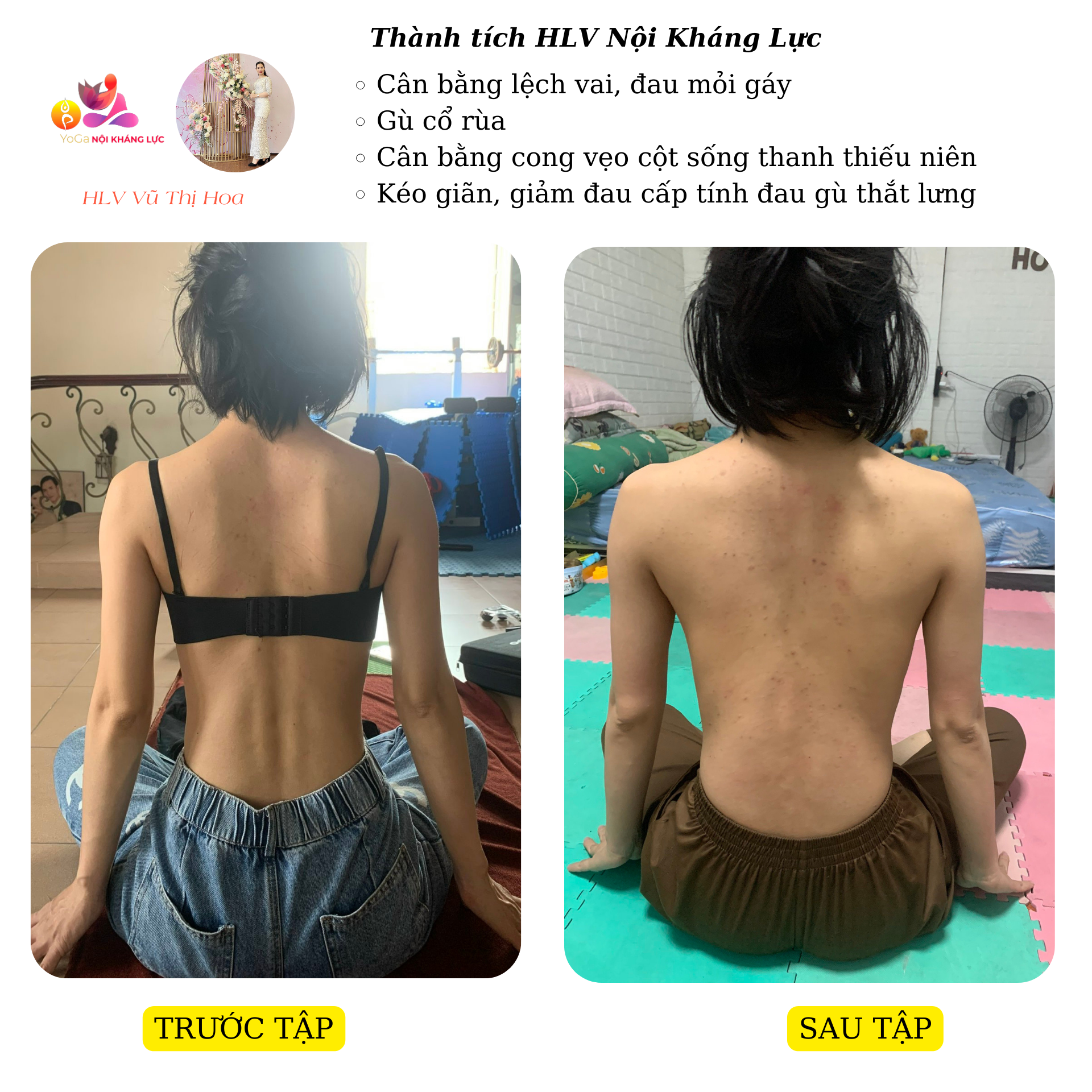 Huấn Luyện viên Nội Kháng Lực Vũ Thị Hoa