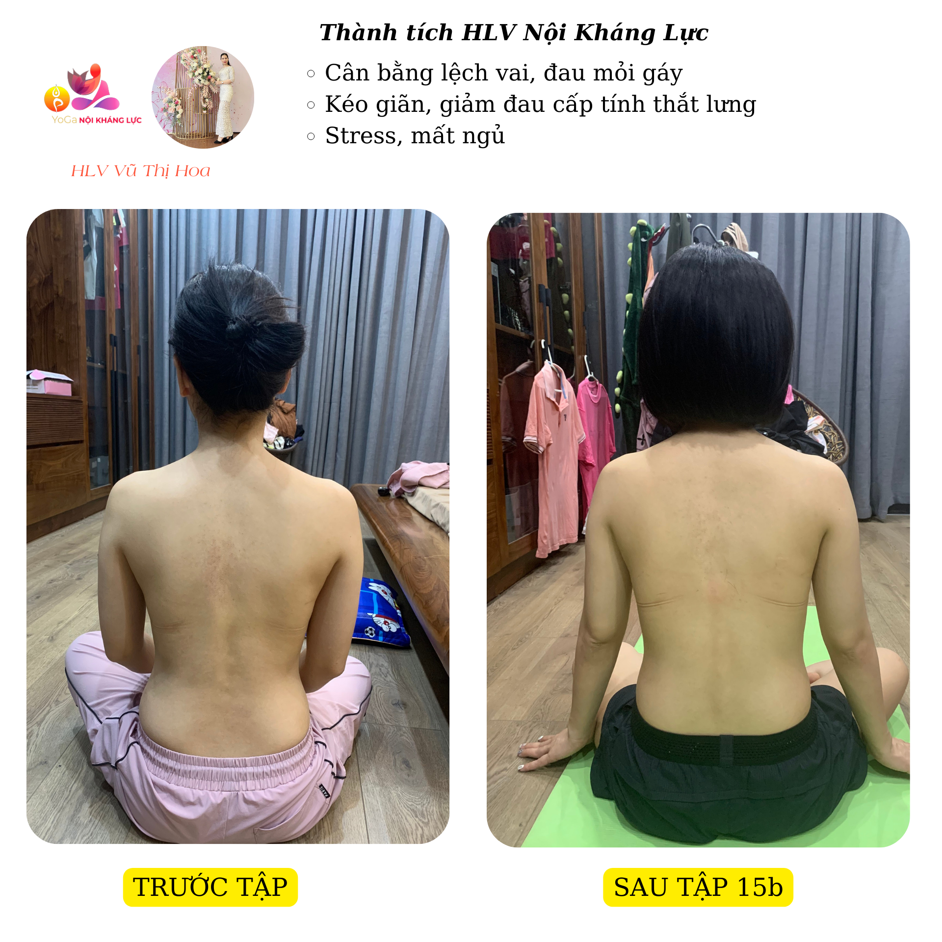 Huấn Luyện viên Nội Kháng Lực Vũ Thị Hoa