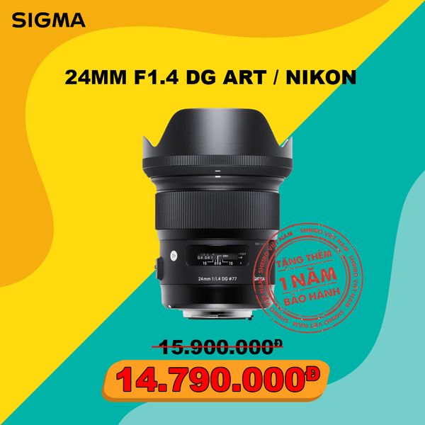 sale lens vàng sigma tháng 10