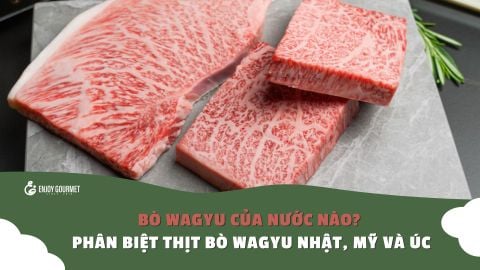 Bò wagyu của nước nào? Phân biệt thịt bò Wagyu Nhật, Mỹ và Úc