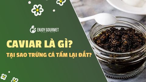 Caviar là gì? Tại sao trứng cá tầm lại đắt?