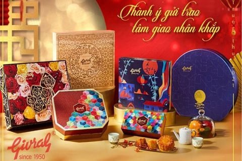 Thoải mái lựa chọn các combo bánh trung thu Givral độc đáo