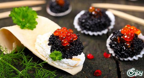 Phân biệt trứng cá tầm đen caviar với các loại trứng cá muối khác