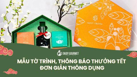 Mẫu tờ trình xin kinh phí mua quà Tết