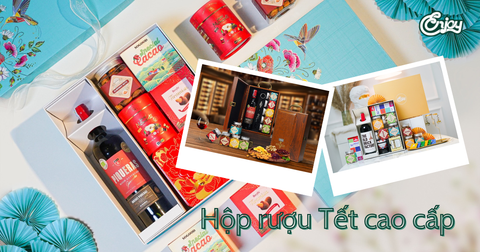 Những mẫu hộp rượu Tết cao cấp không thể bỏ qua