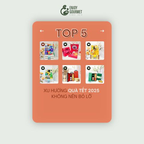 Top 5 Xu hướng quà tết 2026 không nên bỏ lỡ