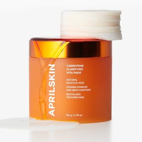 Toner Carrotene Vitamin Pad – Toner pad chăm da mụn bạn phải biết
