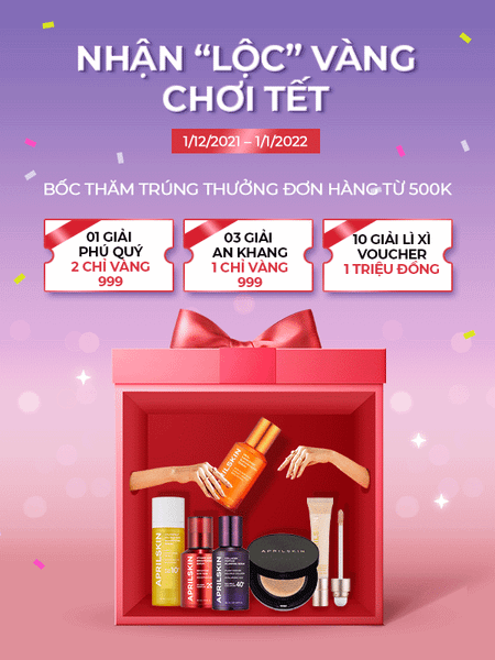 HOT!HOT !! TẾT ẤM NO CÙNG APRILSKIN VIỆT NAM