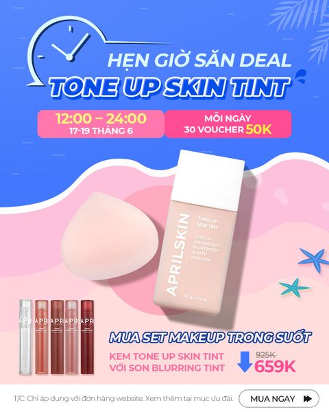 FLASH SALE KEM NÂNG TONE